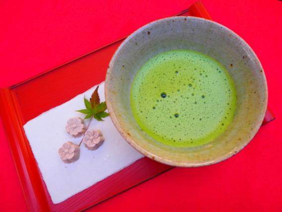 抹茶落雁